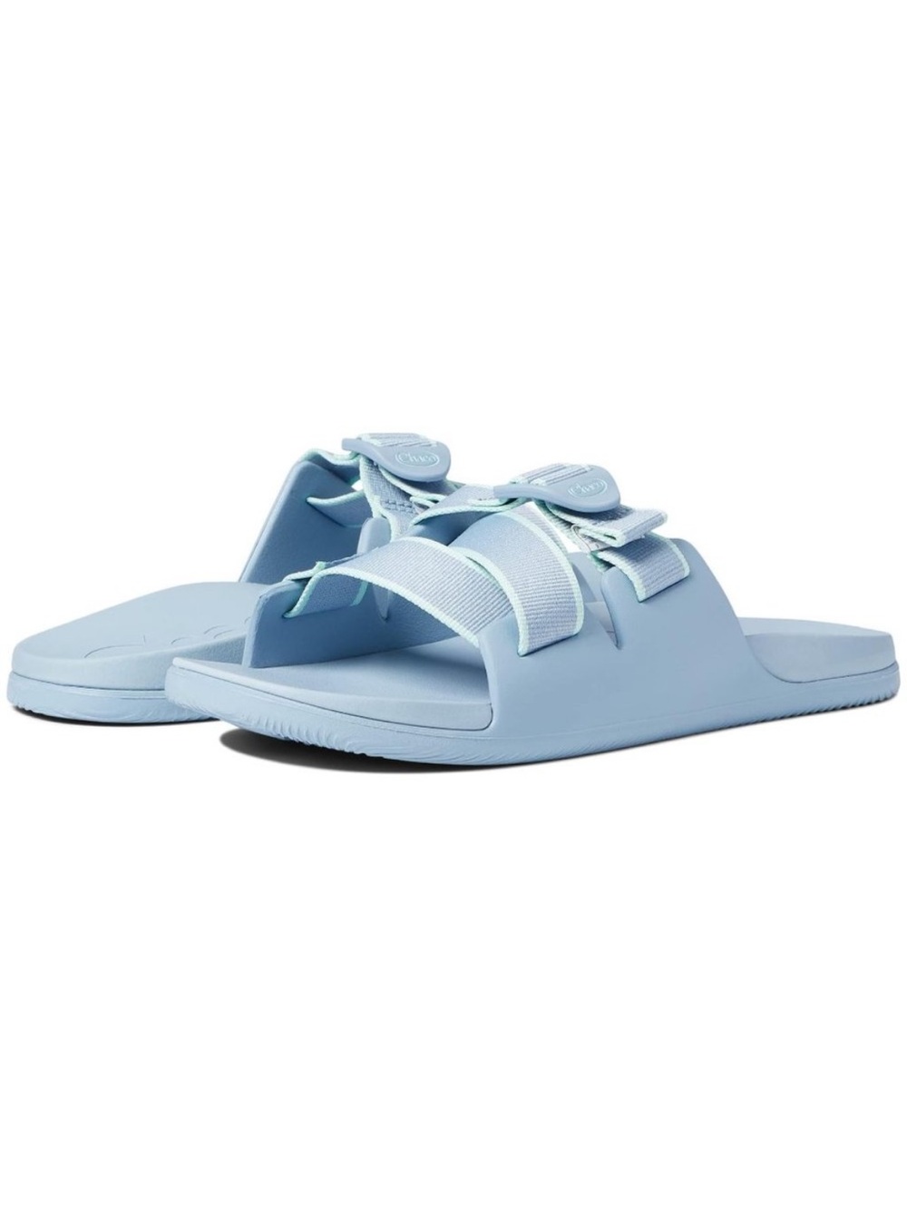 Chaco Chillos Slide Sandals Women's Size 8 in Outskirt Sky Blue